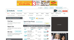 Desktop Screenshot of huntsvillegasprices.com